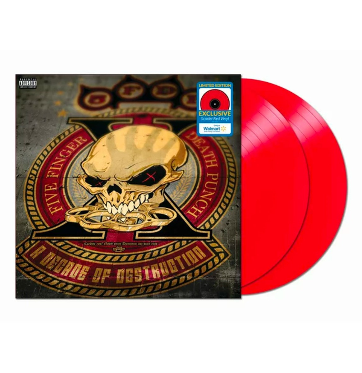 Five Finger Death Punch - A Decade Of Destruction (Gekleurd Vinyl) (Walmart Exclusive) 2LP