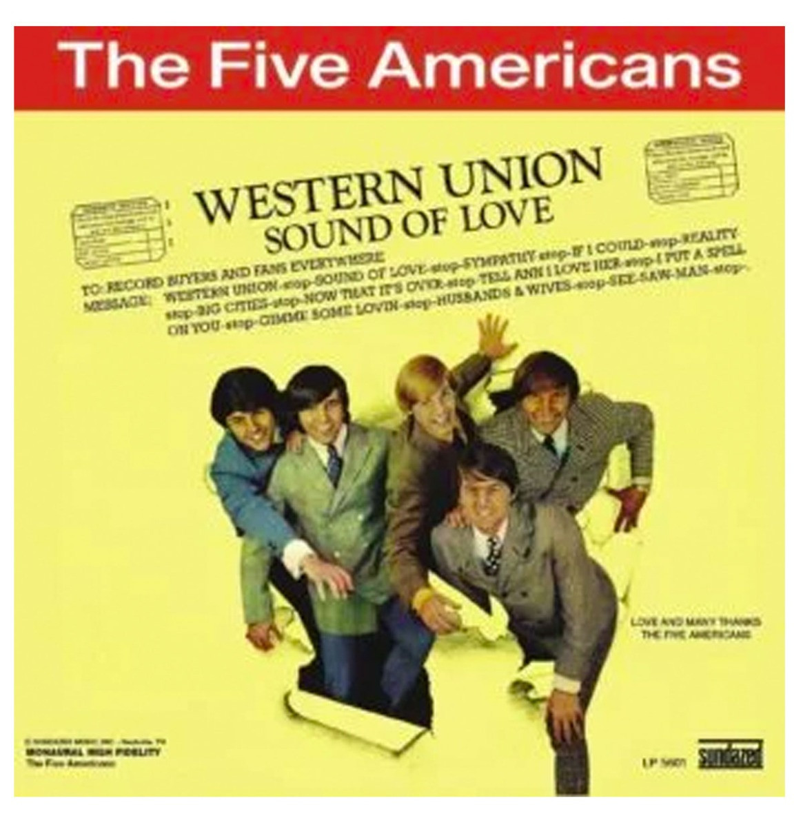 Five Americans - Western Union (Coloured Vinyl) (Record Store Day 2022)