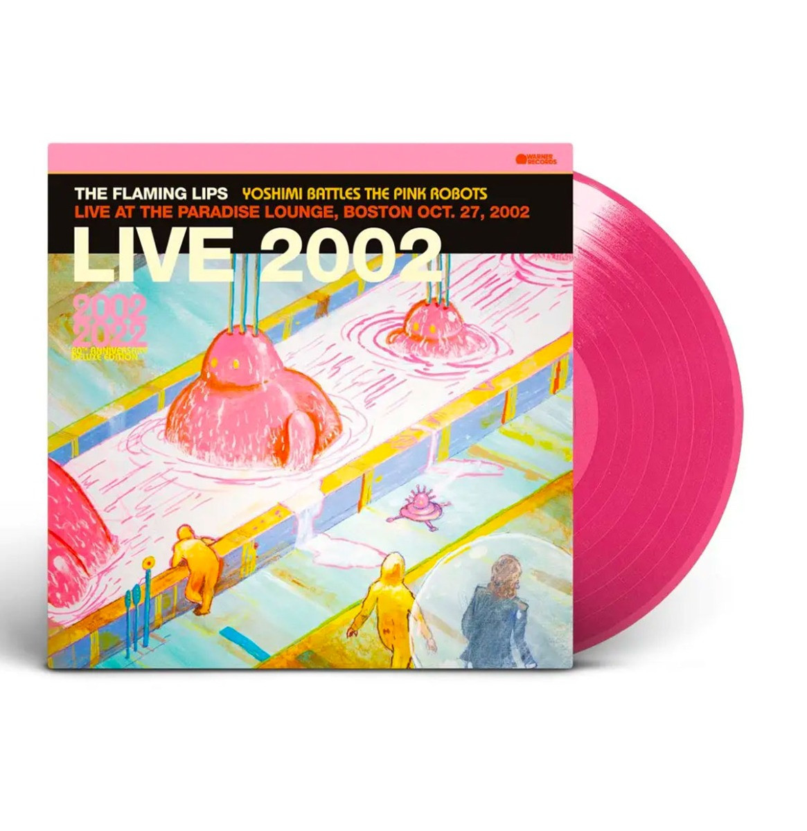 Flaming Lips - Yoshimi Battles The Pink Robots: Live at the Paradise Lounge, Boston Oct. 27, 2002 (Gekleurd Vinyl) (Record Store Day Black Friday 2023) LP