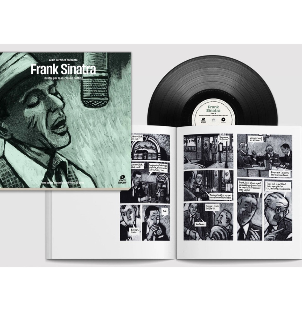 Frank Sinatra - Frank Sinatra Vinyl Story LP + Comic Boek