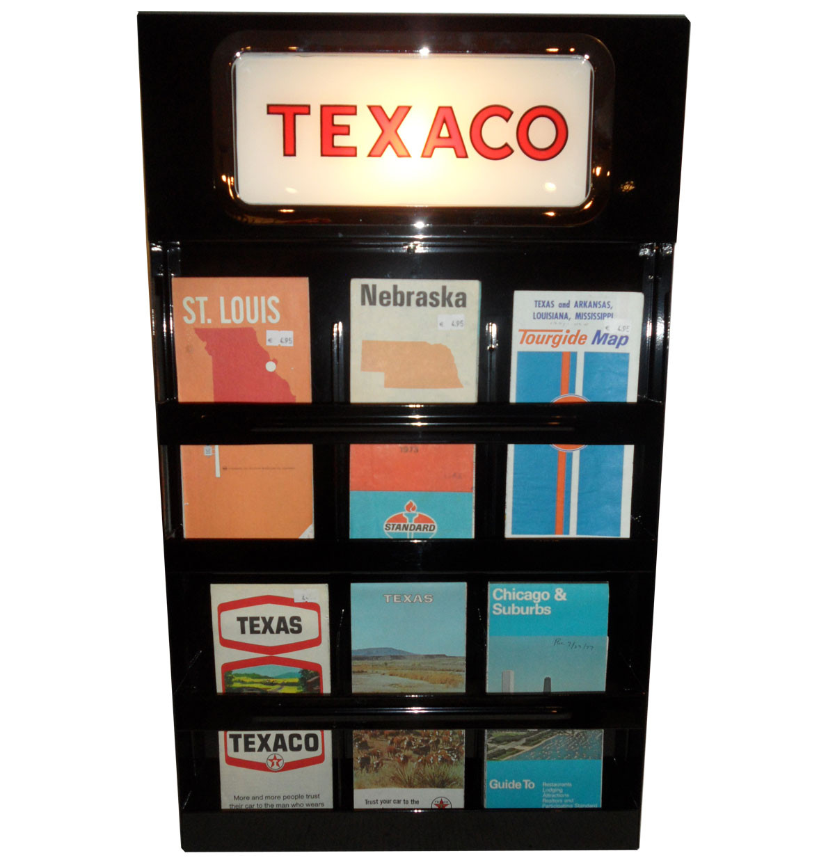 Texaco Map Rack