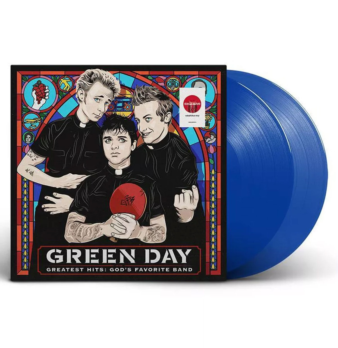 Green Day - Greatest Hits: God's Favorite Band (Kobalt Blauw Vinyl) (Target Exclusief) 2LP