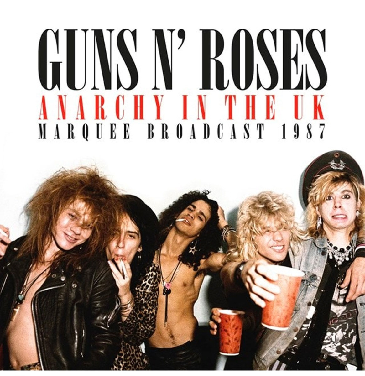 Guns N&apos; Roses - Anarchy In The UK: Marquee Broadcast 1987 (Gekleurd Vinyl) 2LP