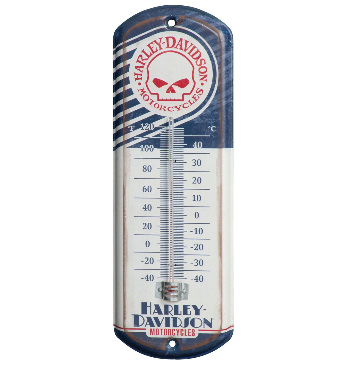 Harley-Davidson Schedel Mini Thermometer LAATSTE KANS