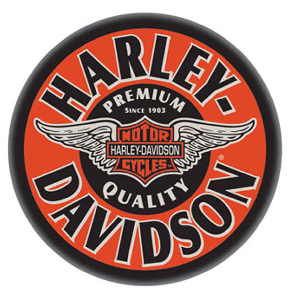 Harley-Davidson Winged Bar & Shield Statafel