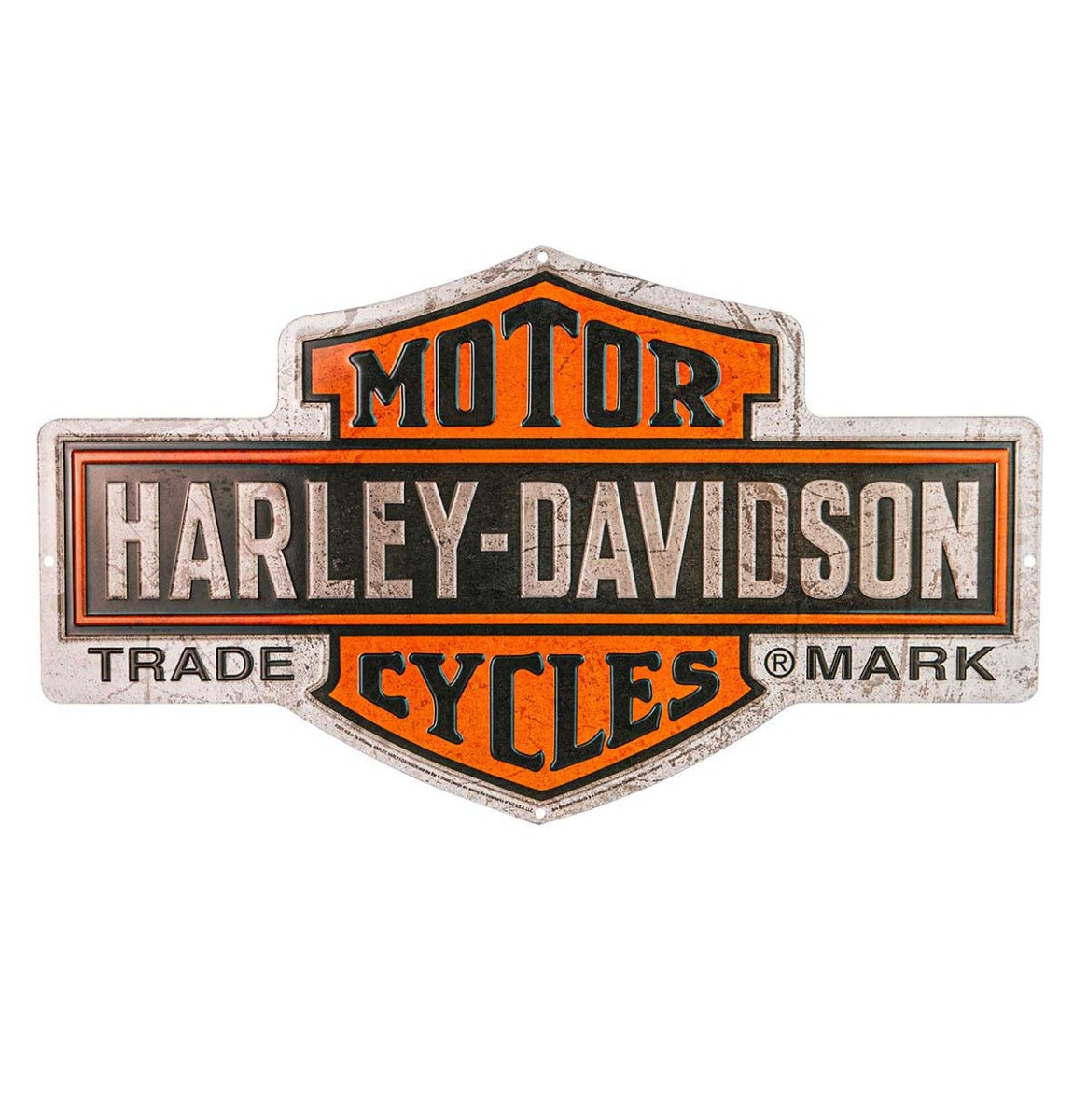 Harley-Davidson Nostalgic Bar & Shield Logo Metalen Bord
