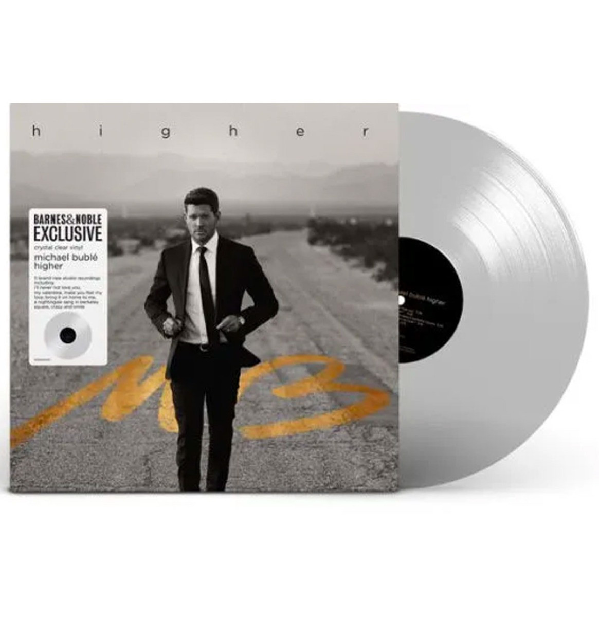 Michael Bublé - Higher (Clear Vinyl) (Barnes & Noble Exclusive) LP