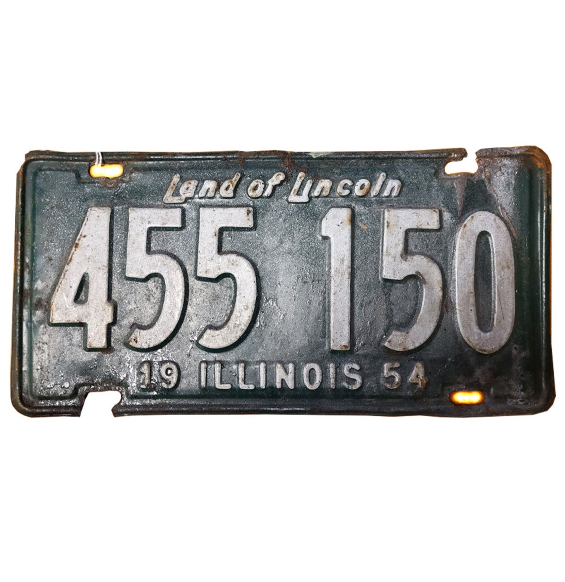 Illinois Kentekenplaat - 1954 - Origineel