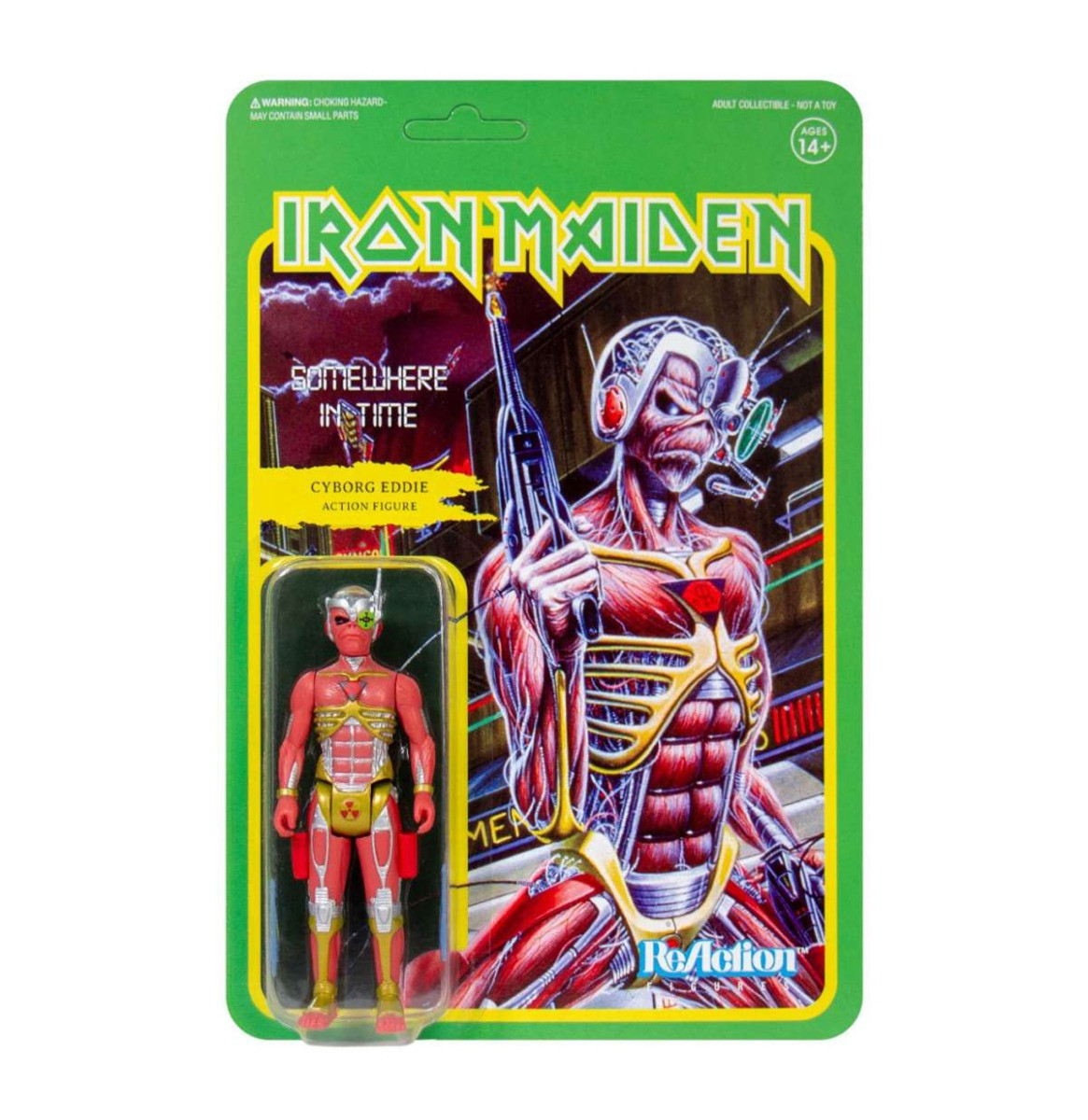 Iron Maiden: Somewhere in Time - Cyborg Eddie 3.75 inch ReAction Figuur