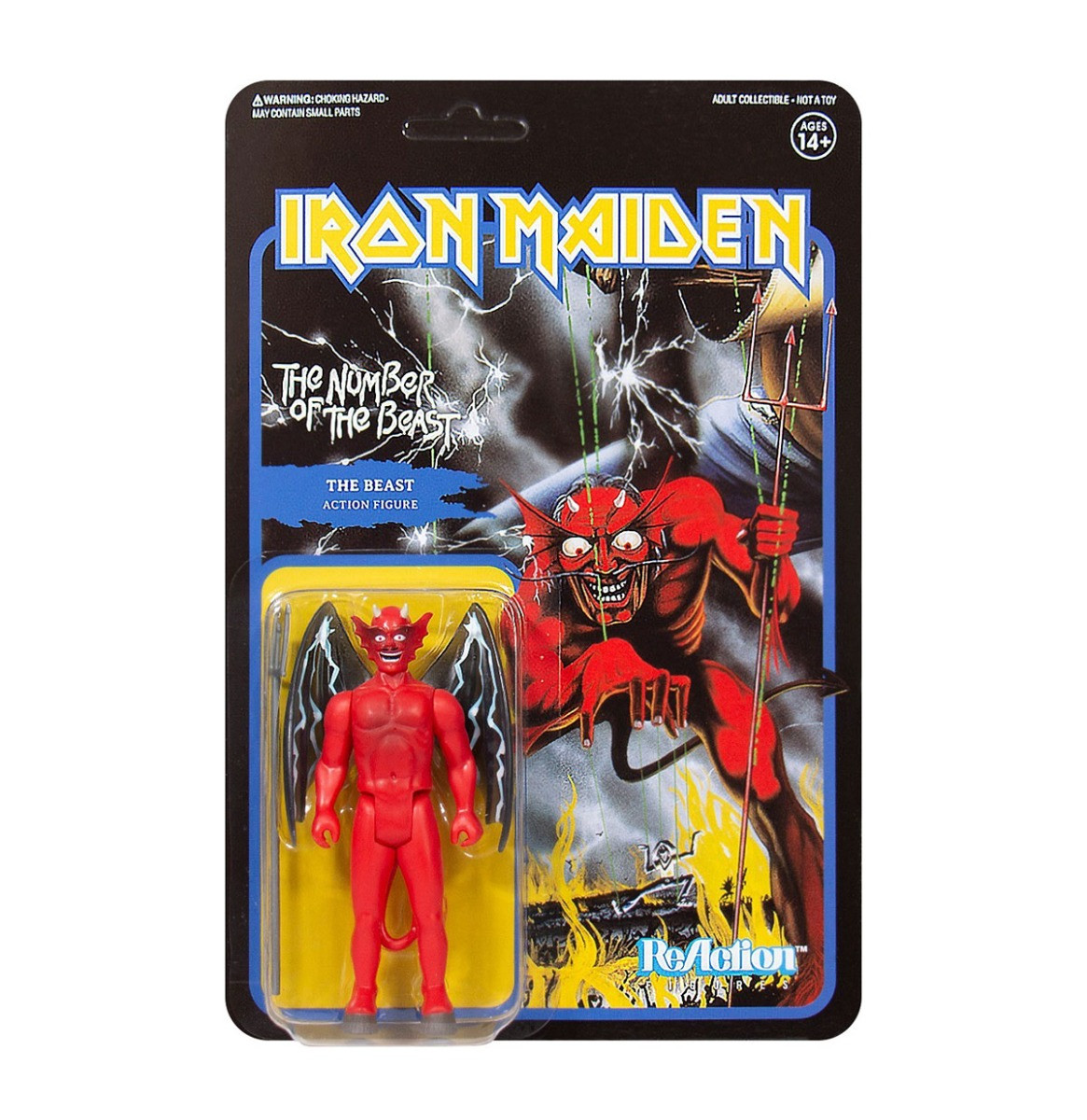 Iron Maiden: The Number of The Beast - The Beast 3.75 inch ReAction Figuur
