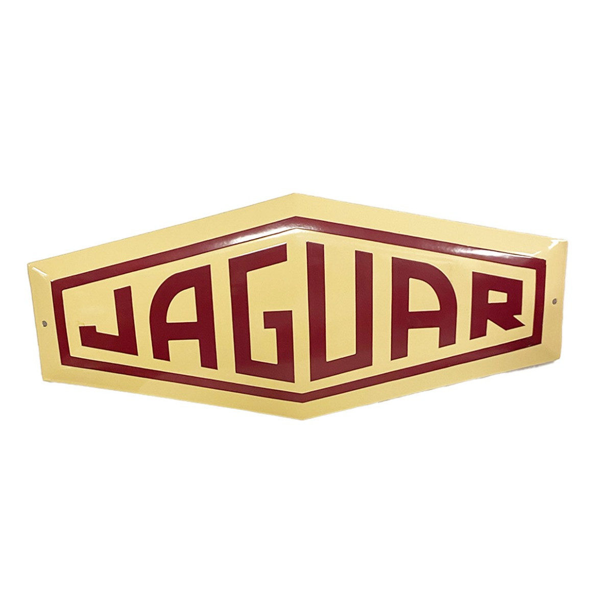 Jaguar Logo Emaille Bord - 70 x 30cm