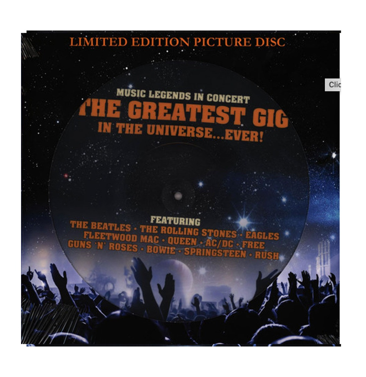 Various Artists - The Greatest Gig In The Universe Picture Disc Edition LP