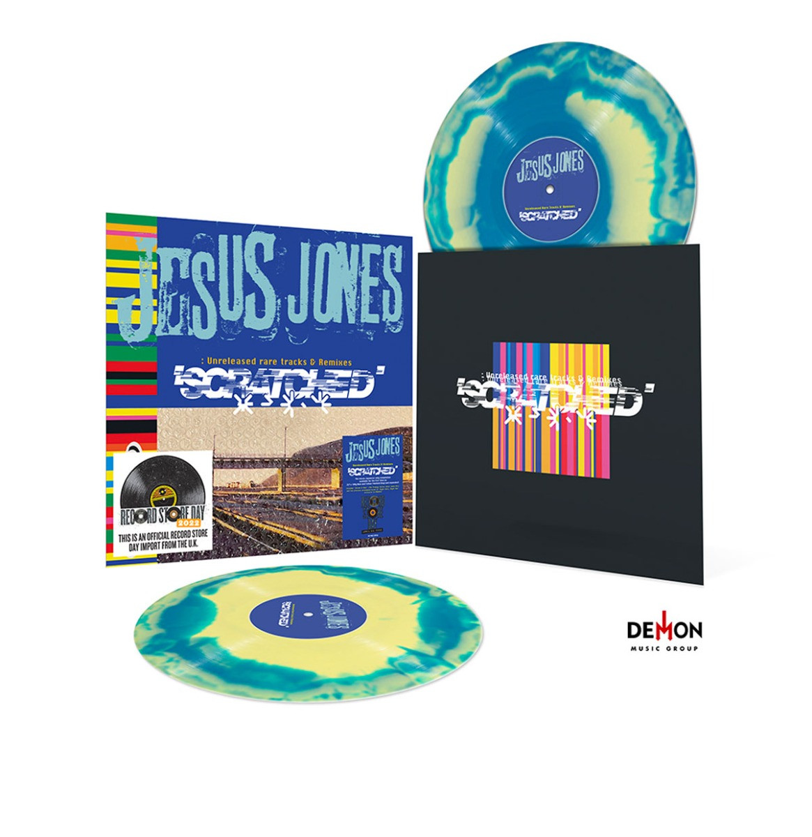 Jesus Jones - Scratched - Unreleased Rare Tracks & Remixes 2LP (Record Store Day 2022)