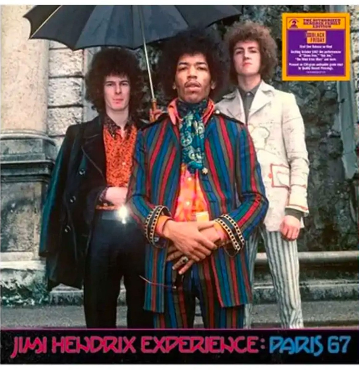 Jimi Hendrix Experience - Paris 67 LP Colored Vinyl (Record Store Day Black Friday)