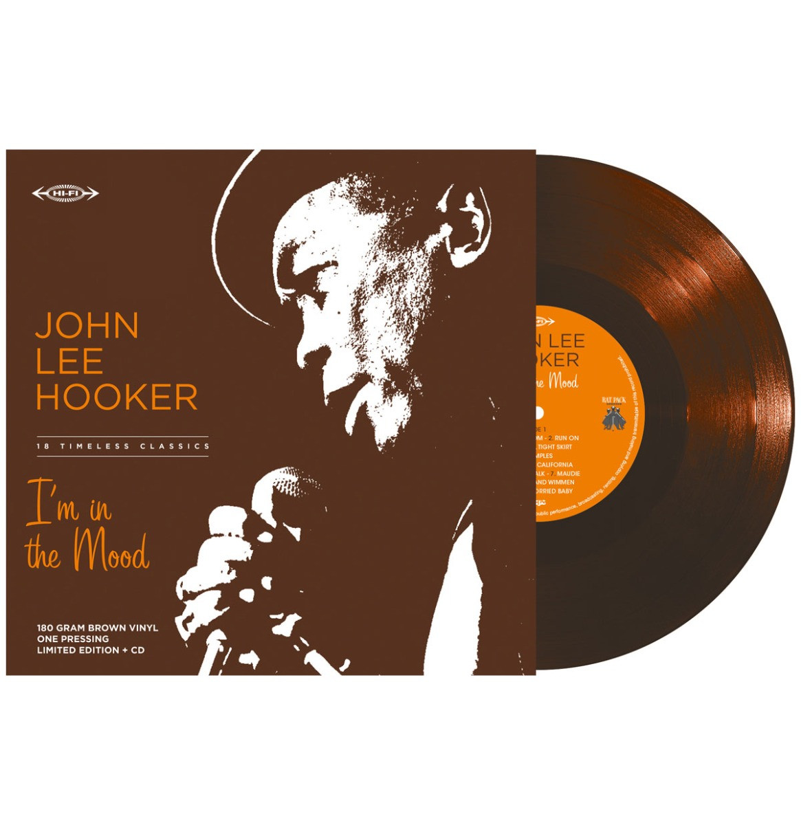 John Lee Hooker - I'm In The Mood (Bruin Vinyl) LP + CD