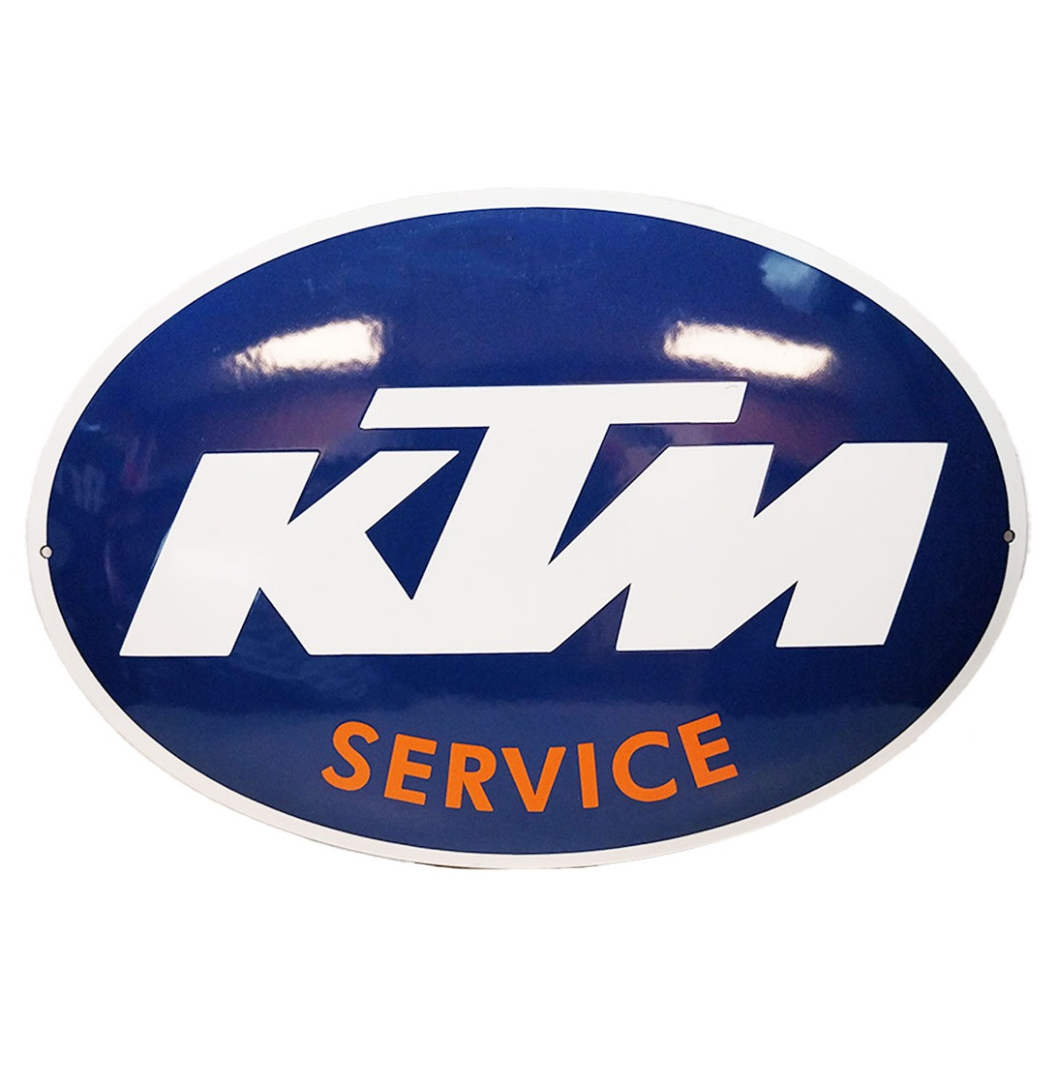 KTM Service Emaille Bord - 55 x 38cm