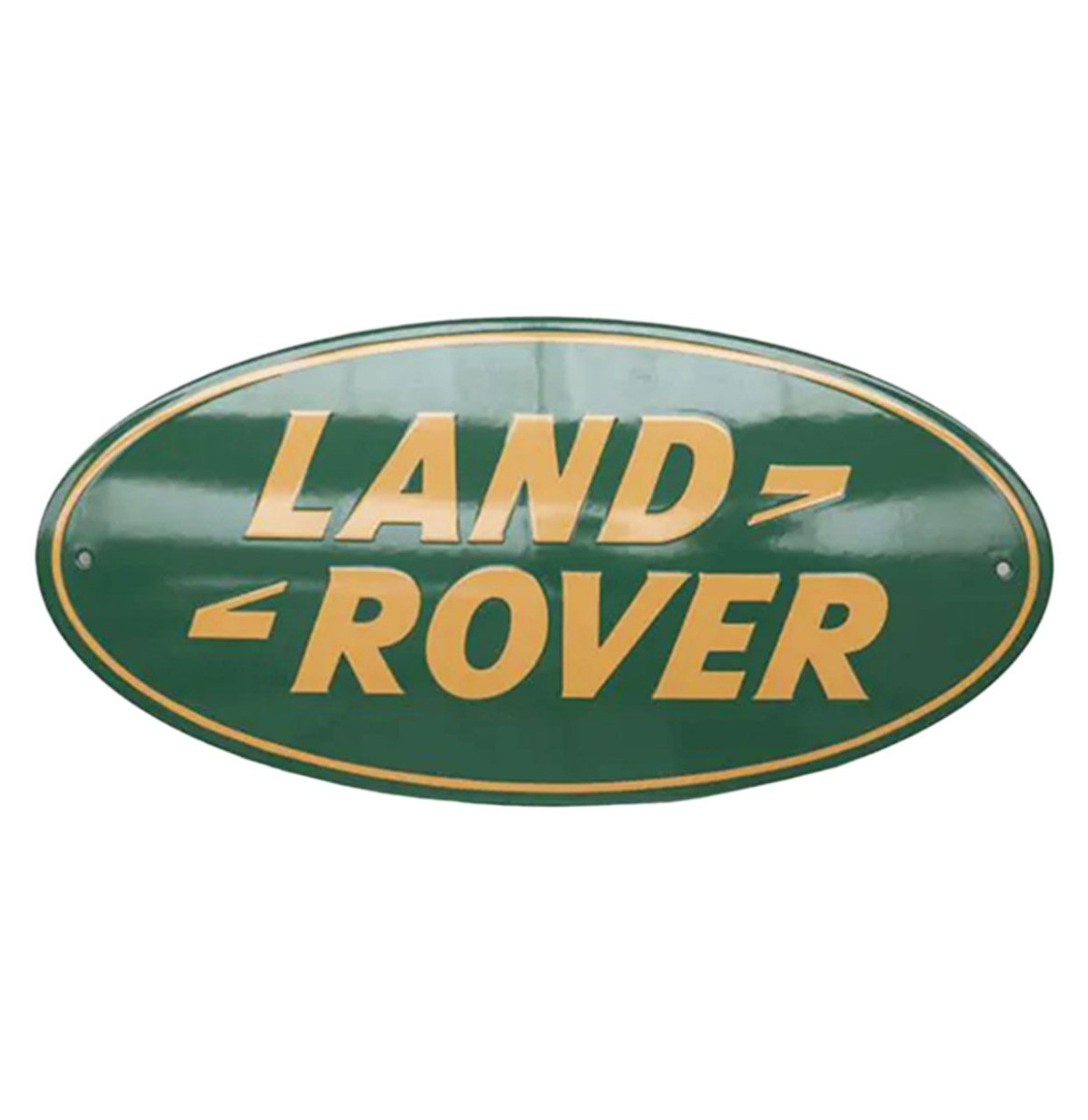 Land Rover Logo Emaille Bord - 63 x 29cm