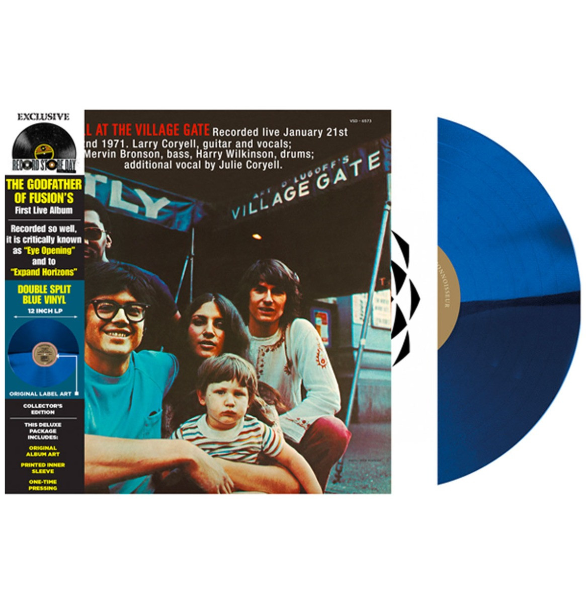 Larry Coryell - At The Village Gate (Gekleurd Vinyl) (Record Store Day 2023) LP