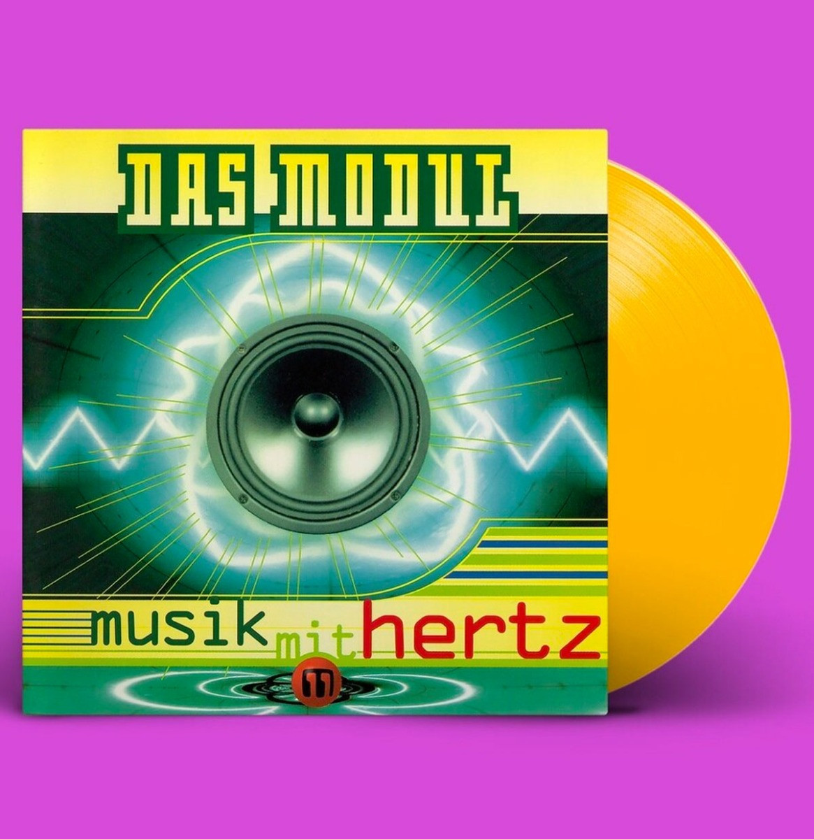 Das Modul - Musik Mit Herz LP Geel Vinyl ZEER GELIMITEERD