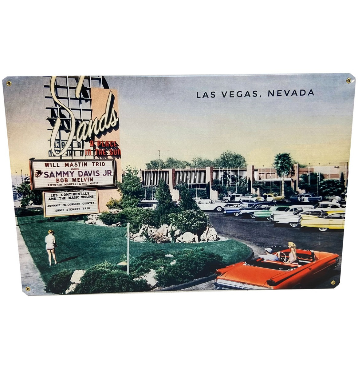 Las Vegas Sands Metalen Bord 29.5 x 44.5 cm