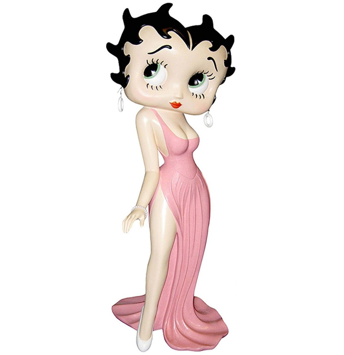 Betty Boop Beeld Roze Jurk 94 cm