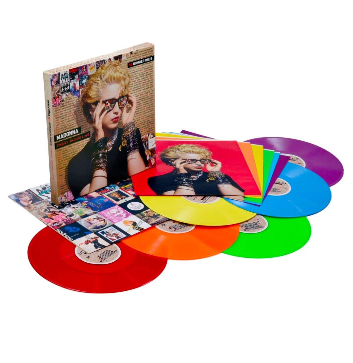 Madonna - Finally Enough Love: 50 Number Ones (Gekleurd Vinyl) 6LP