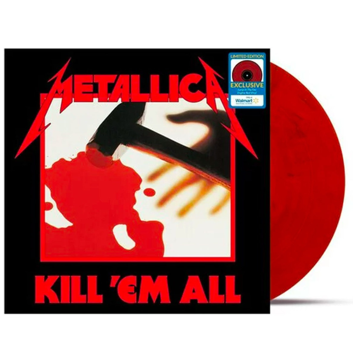 Metallica - Kill &apos;Em All (Gekleurd Vinyl) (Walmart Exclusive) LP