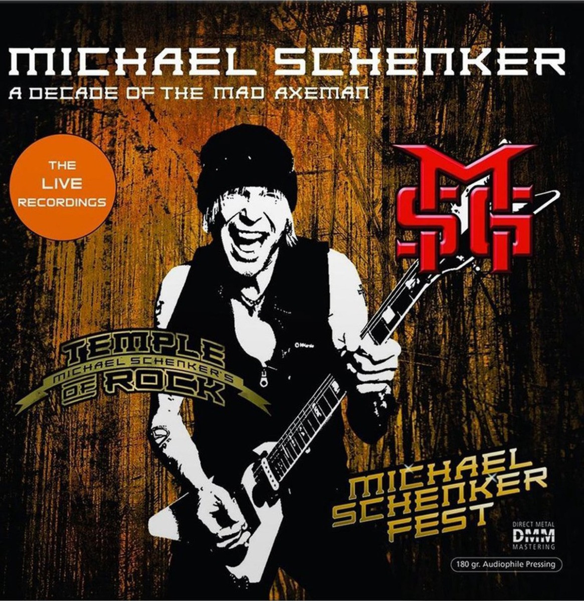 Michael Schenker - A Decade Of The Mad Axeman (The Live Recordings) 2LP