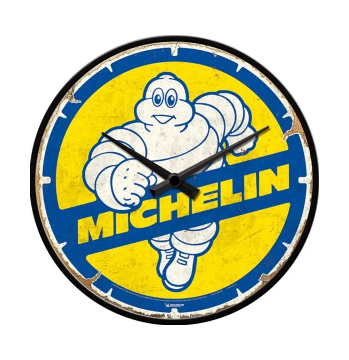 Wandklok Michelin - Bibendum 80s