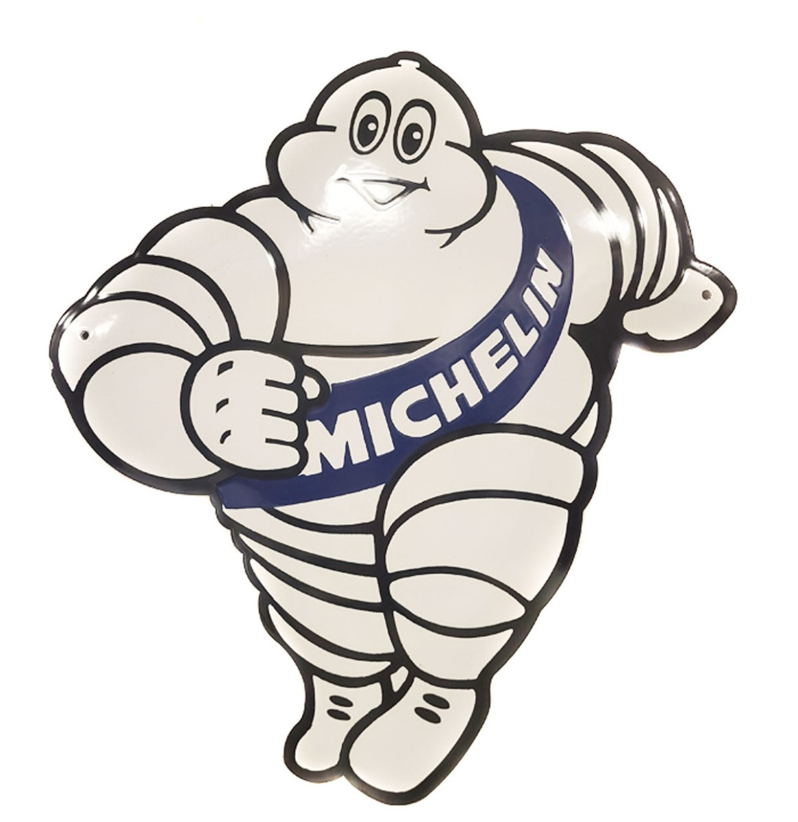 Michelin Man Emaille Bord - 66 x 61 cm