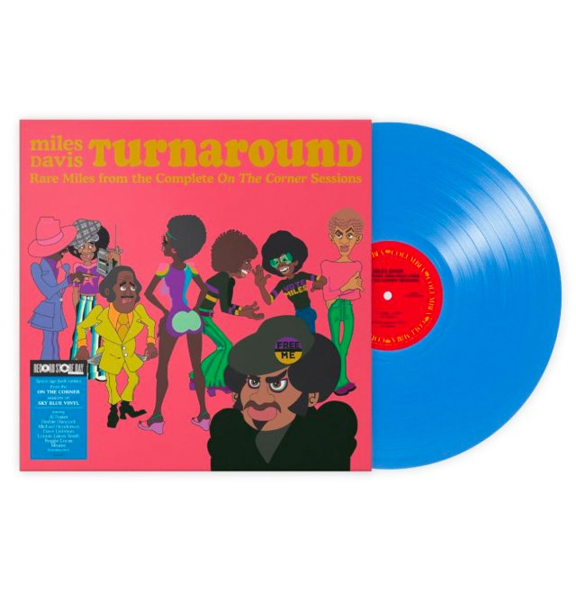 Miles Davis - Turnaround: Unreleased Rare Vinyl from On The Corner (Gekleurd Vinyl) (Record Store Day 2023) LP