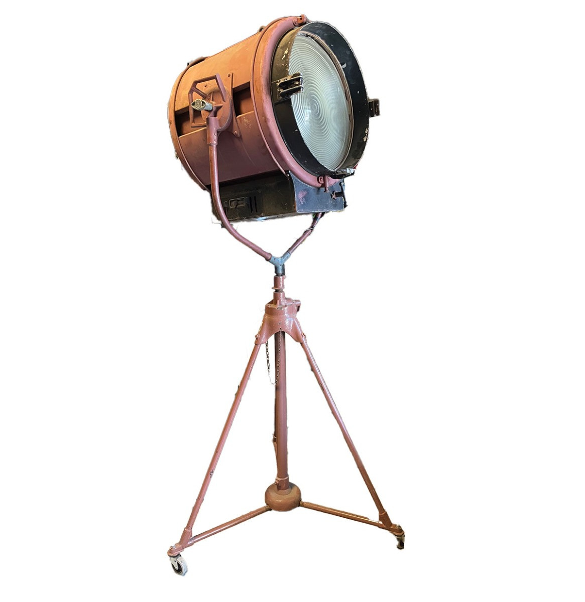 Mole Richardson Type 416 Tener Solarspot - Origineel Vintage Hollywood Spot Light