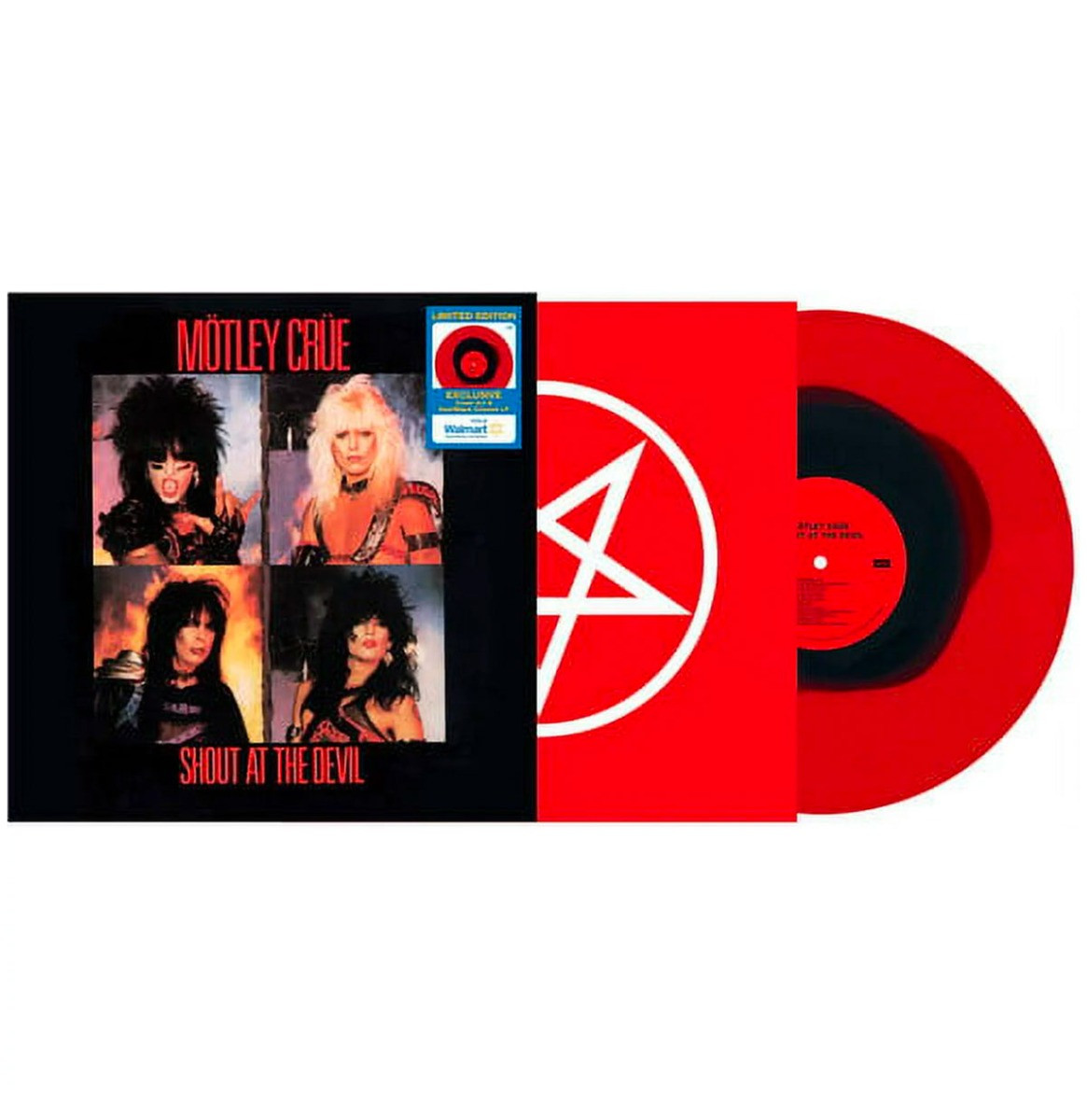 Mötley Crüe - Shout at the Devil (Gekleurd Vinyl) (Walmart Exclusief) LP