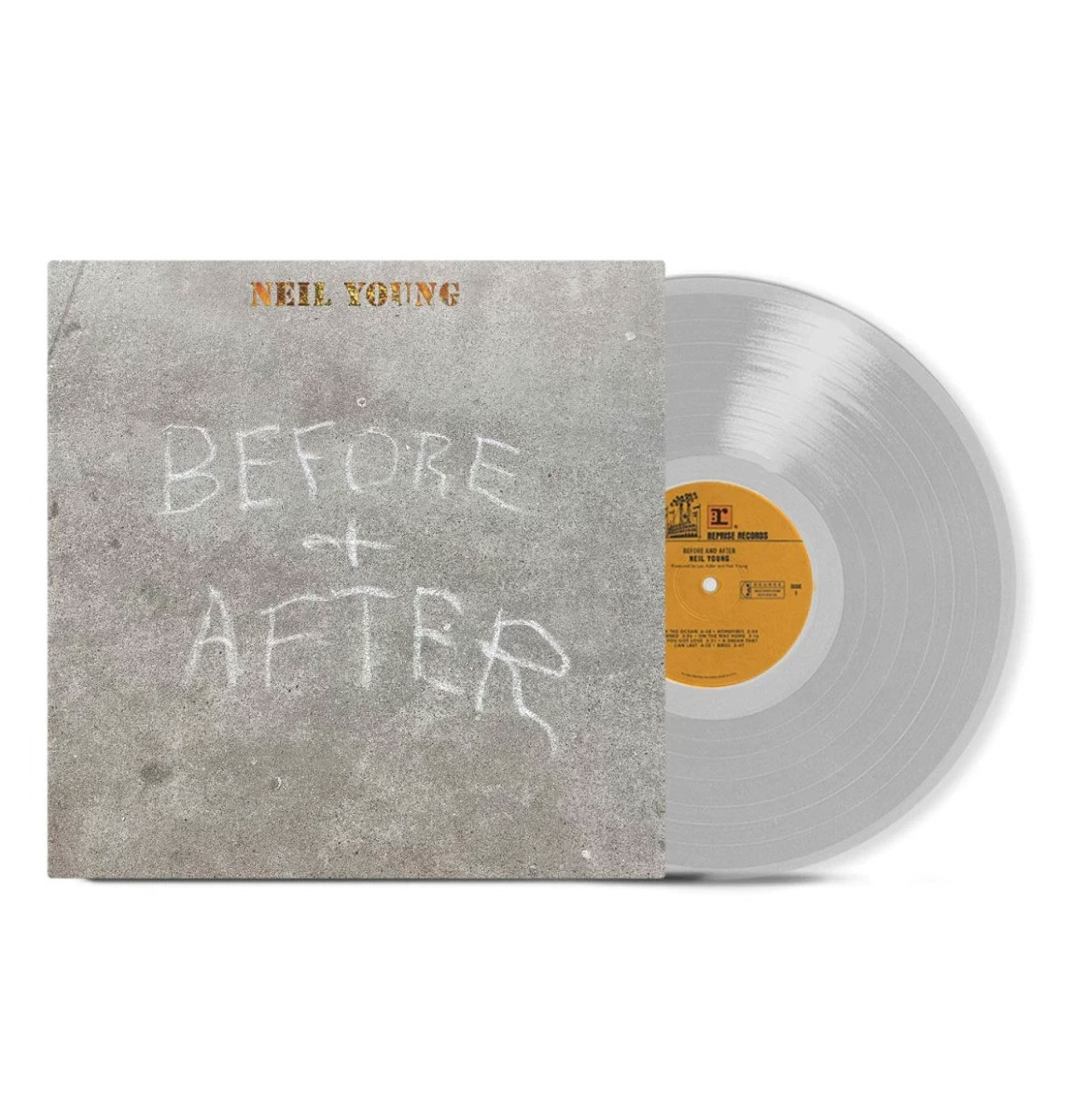 Neil Young - Before And After (Doorzichtig Vinyl) LP