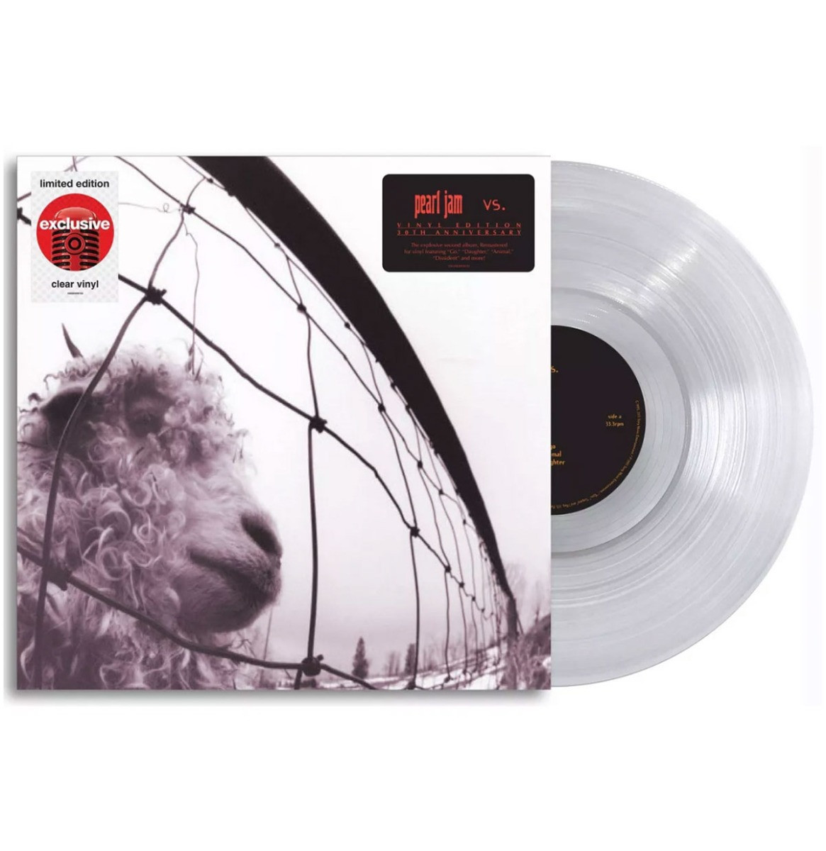 Pearl Jam - Vs.: 30th Anniversary (Doorzichtig Vinyl) (Target Exclusief) LP
