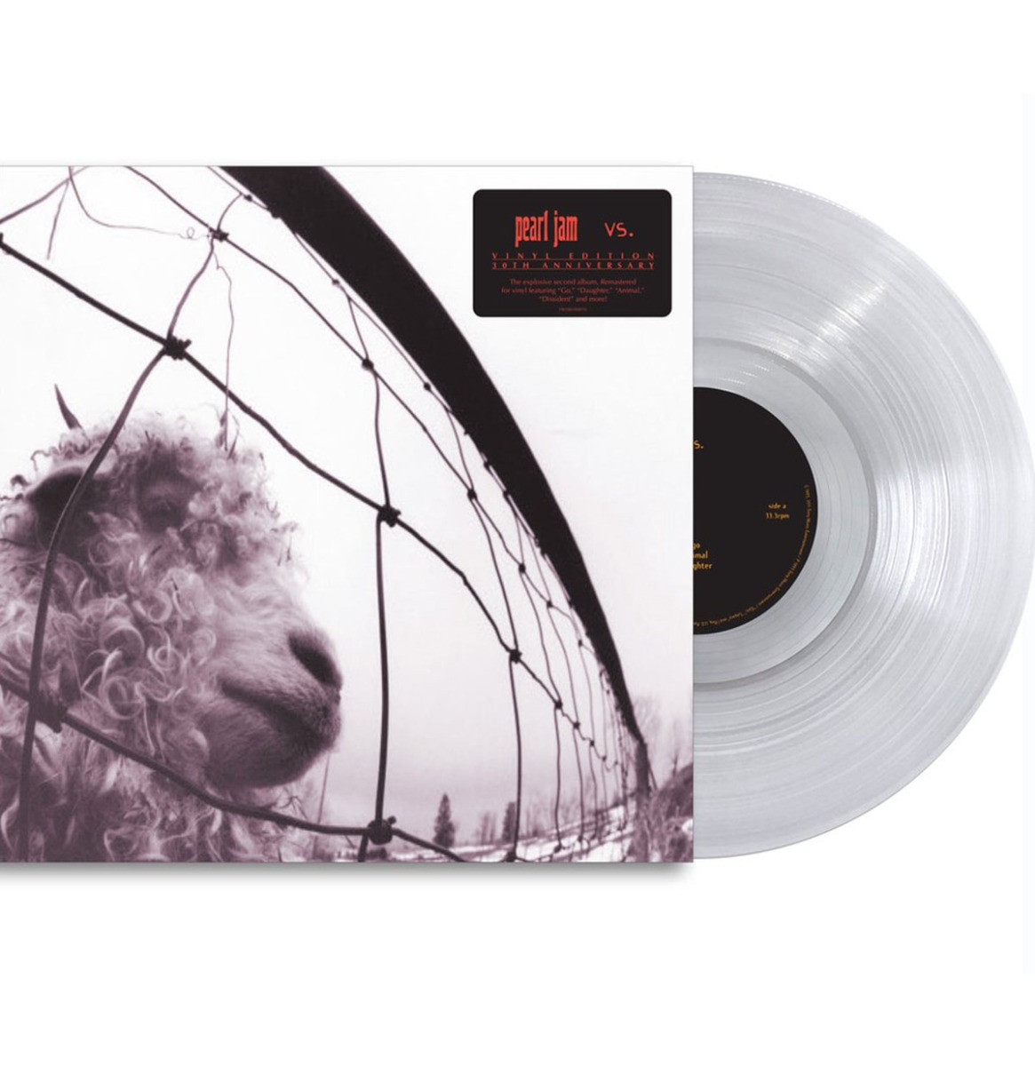 Pearl Jam - Vs. (Transparant Vinyl) LP