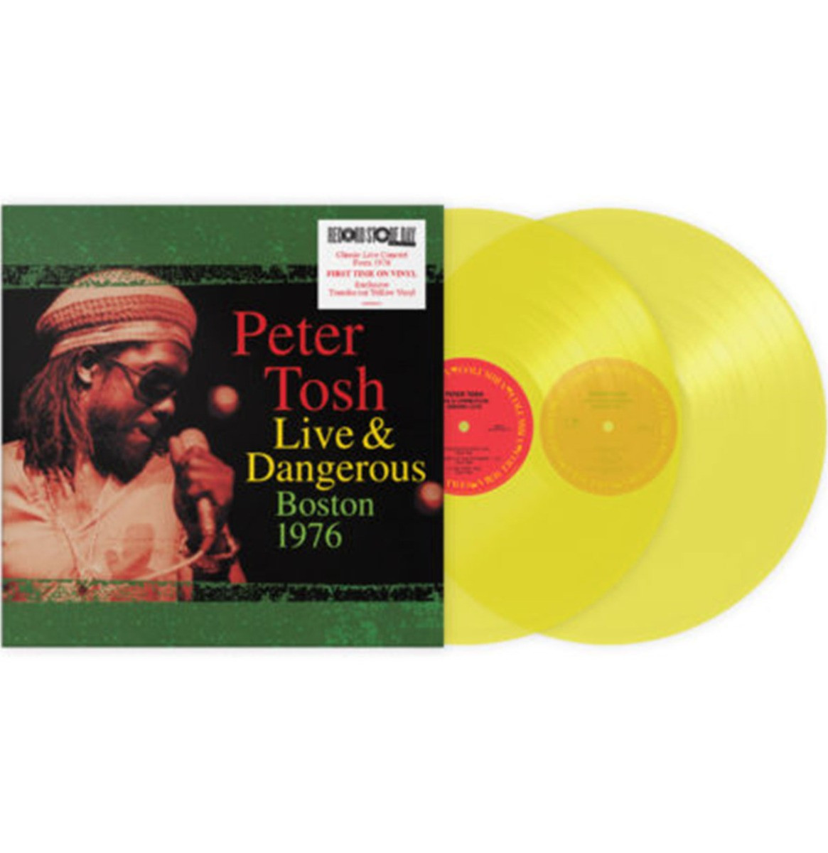 Peter Tosh - Live & Dangerous: Boston 1976 (Gekleurd Vinyl) (Record Store Day 2023) 2LP