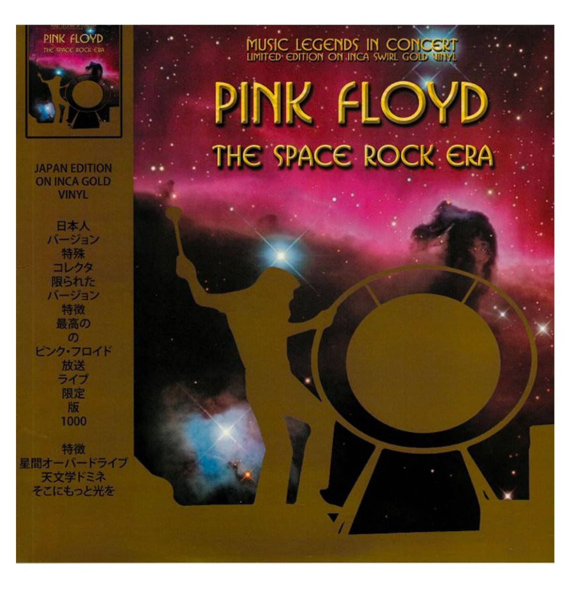 Pink Floyd - The Space Rock Era Music Legends Goud Vinyl + Boek