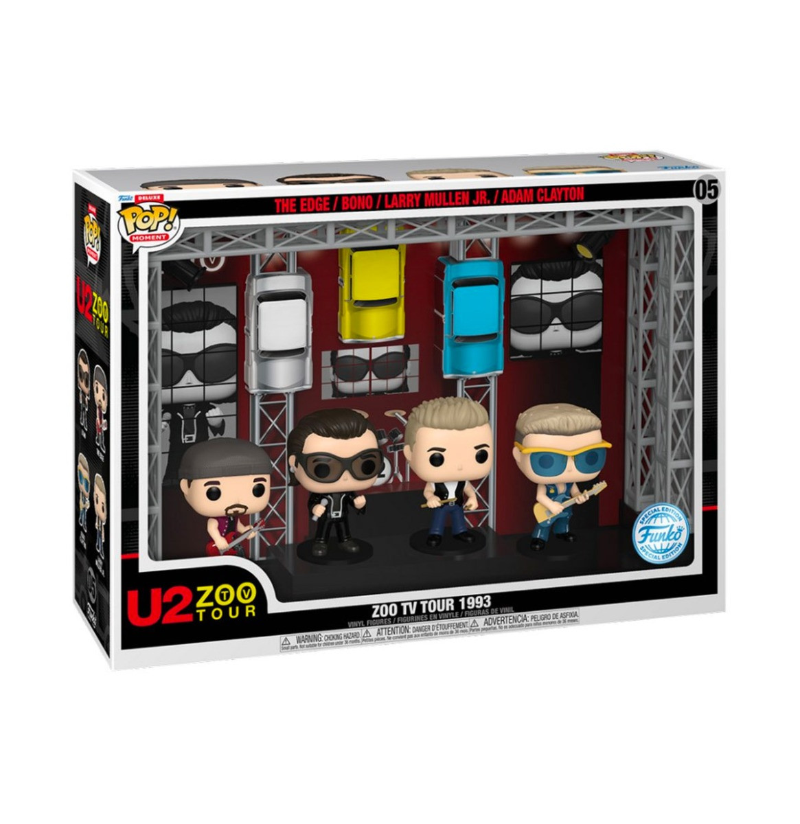 Funko Pop! Moments Deluxe: U2 - Zoo TV Tour 1993