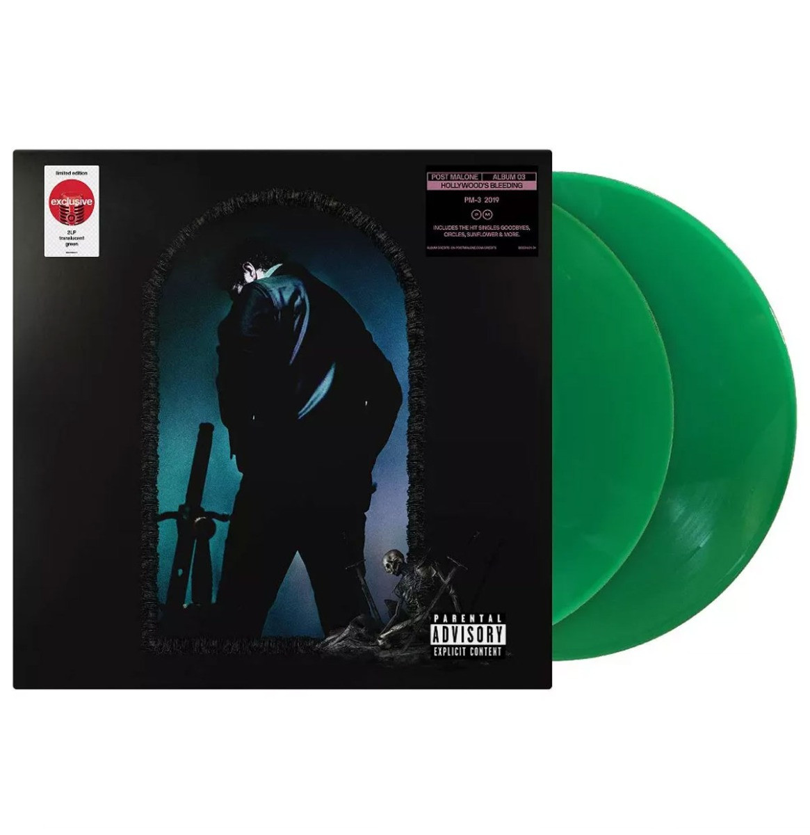 Post Malone - Hollywood&apos;s Bleeding (Groen Vinyl) (Target Exclusief) 2LP