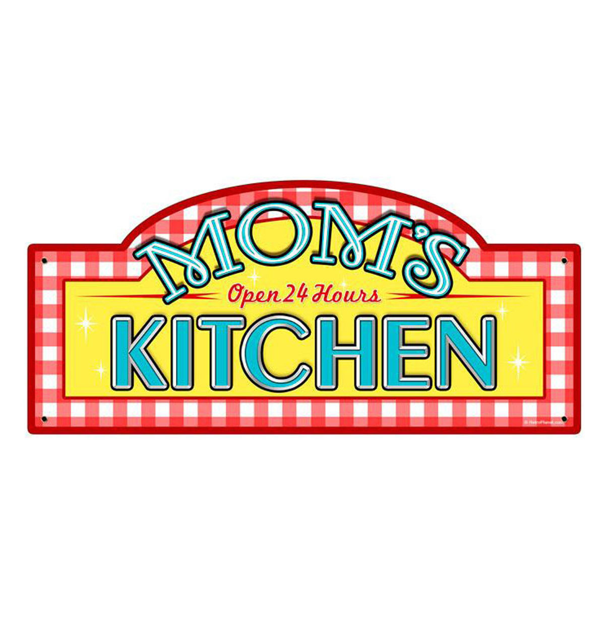 Mom&apos;s Kitchen Zwaar Metalen Bord