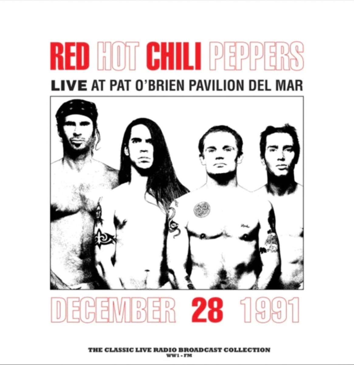 Red Hot Chili Peppers - Live at Pat O&apos;Brien Pavilion Del Mar (Gekleurd Vinyl) LP