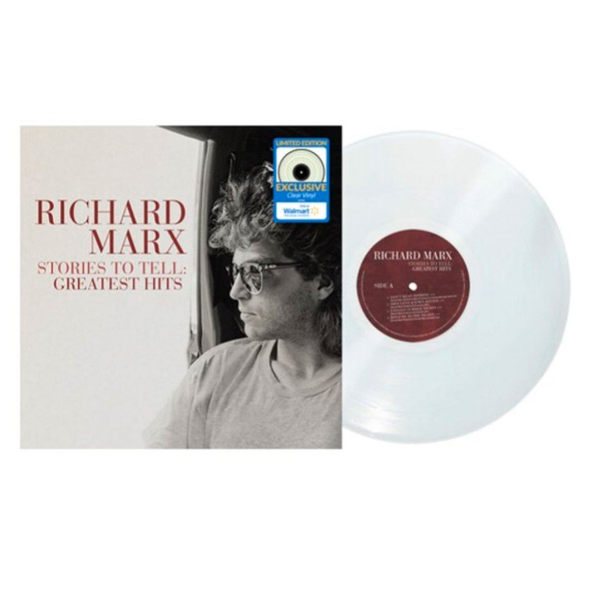 Richard Marx - Stories To Tell: Greatest Hits (Clear Vinyl) (Walmart Exclusive) LP