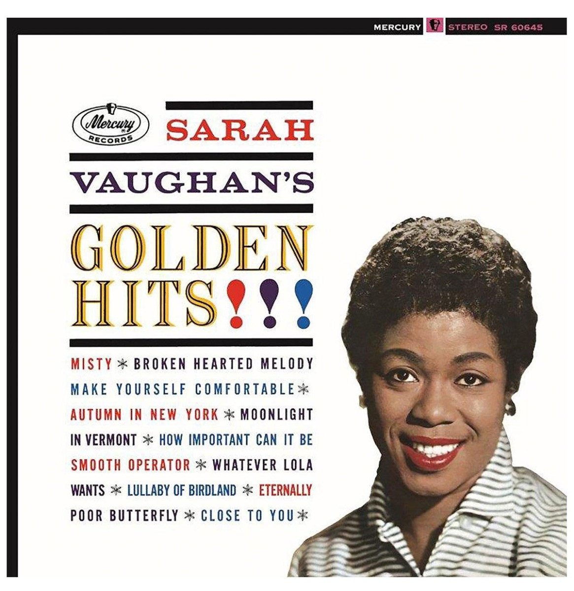 Sara Vaughan&apos;s Golden Hits LP