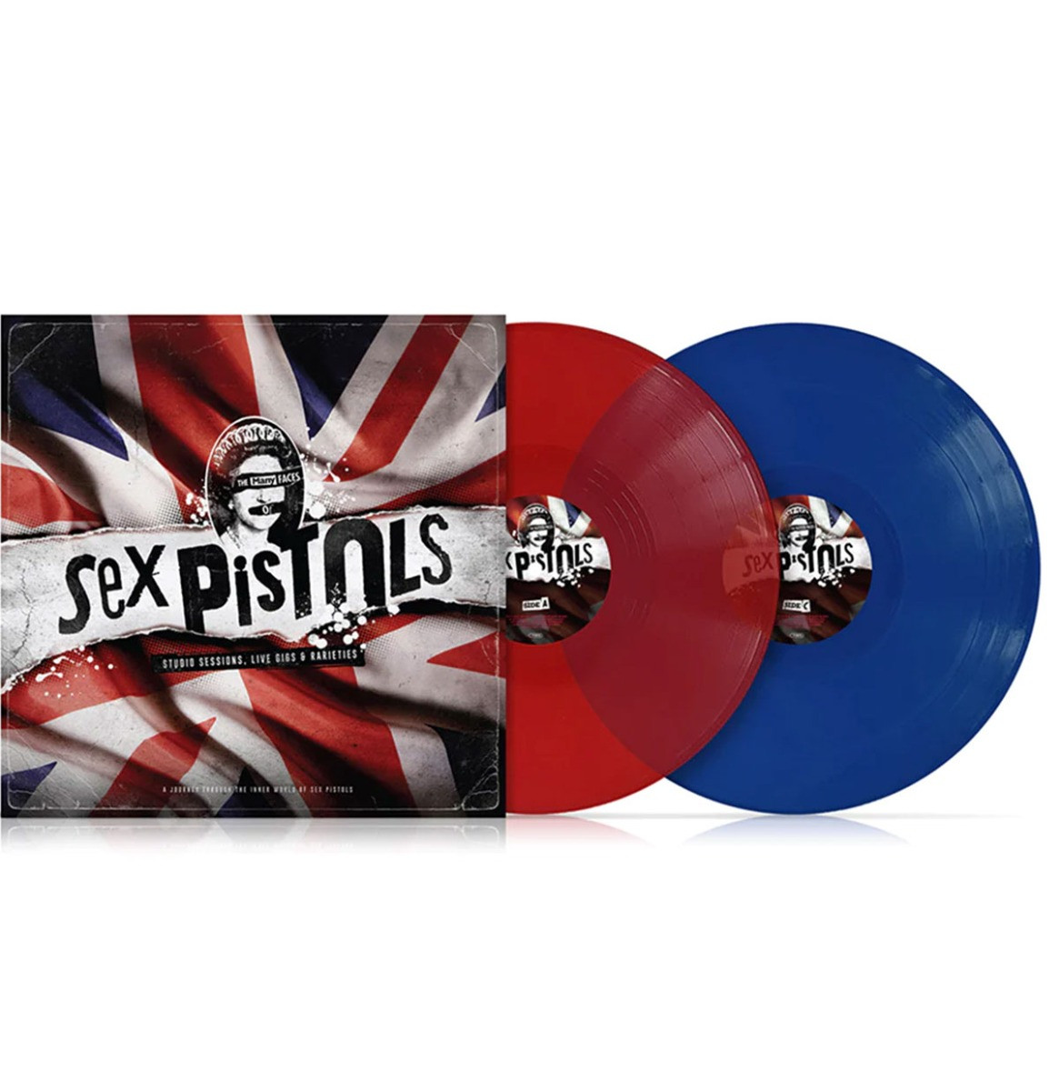 Sex Pistols - The Many Faces Of (Studio Sessions, Live Gigs & Rarities) (Gekleurd Vinyl) 2LP