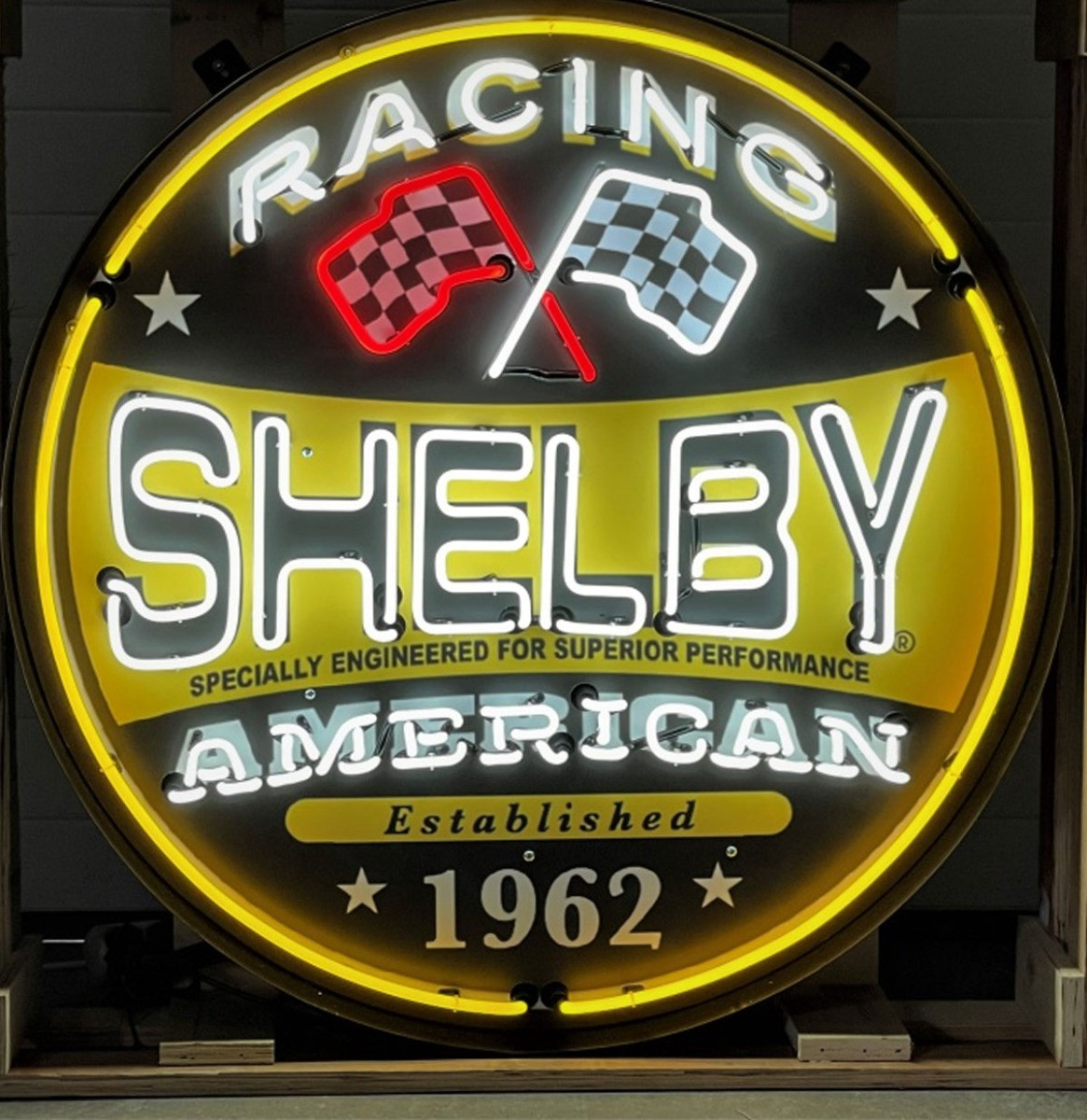 Shelby Racing Neon Verlichting XL Bak 100 x 100 cm