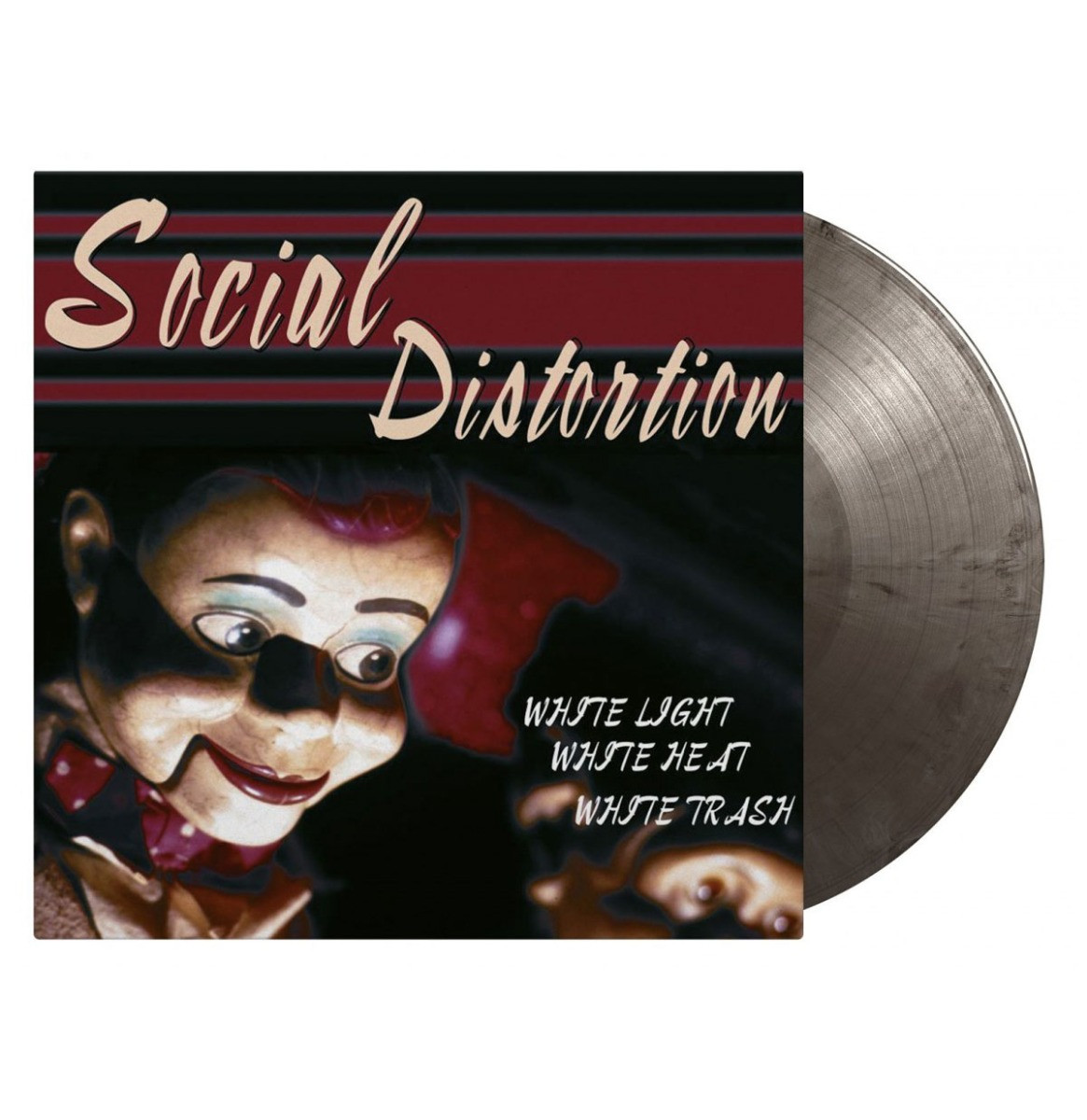 Social Distortion - White Light White Heat White Trash LP - Colored Vinyl