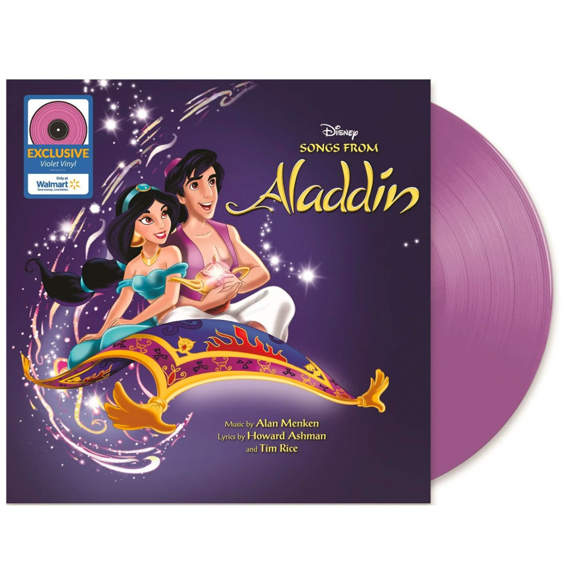 Soundtrack - Disney Songs From Aladdin (Gekleurd Vinyl) (Walmart Exclusive) LP