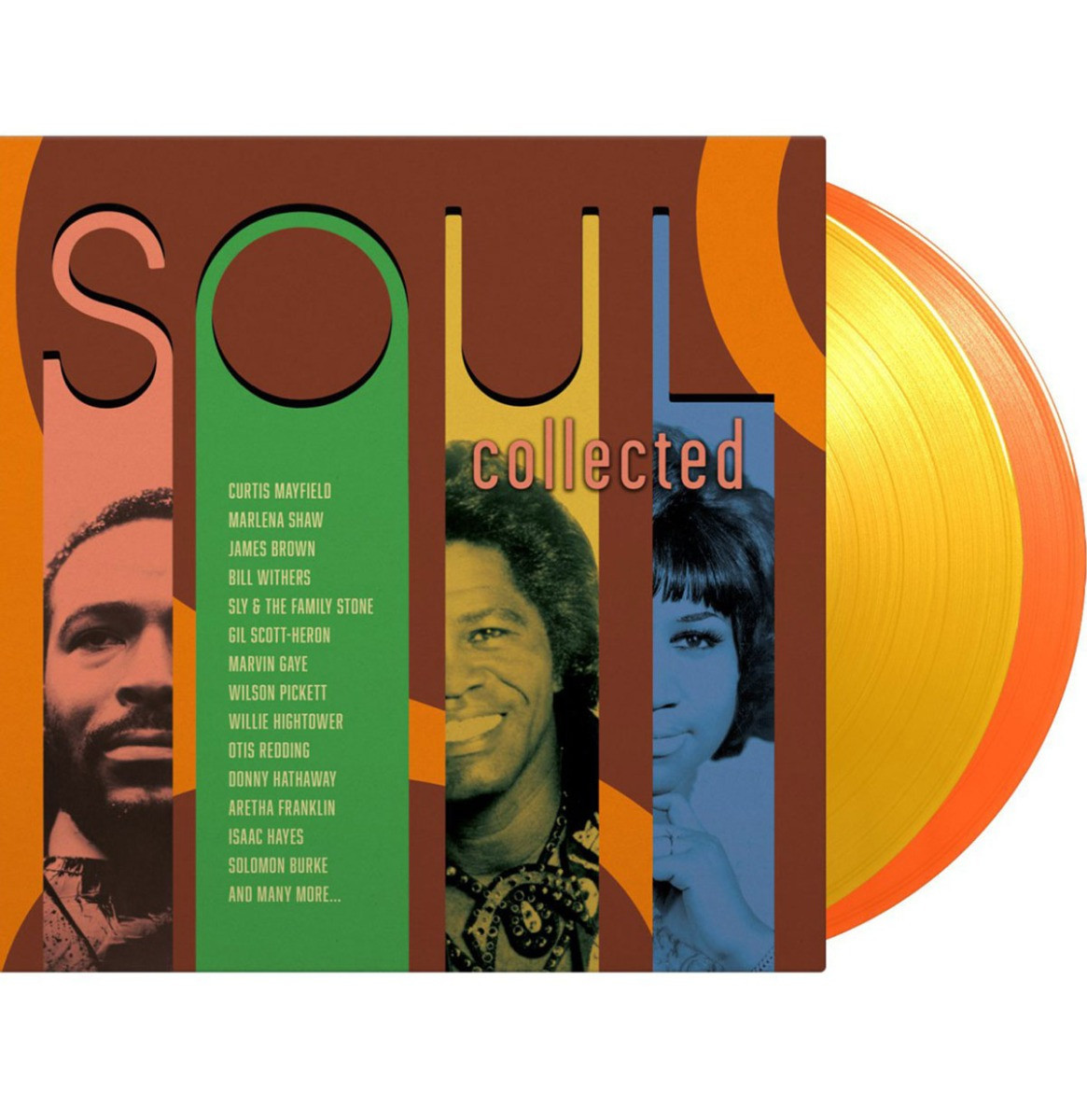 Various Artists - Soul Collected (Gekleurd Vinyl) 2LP