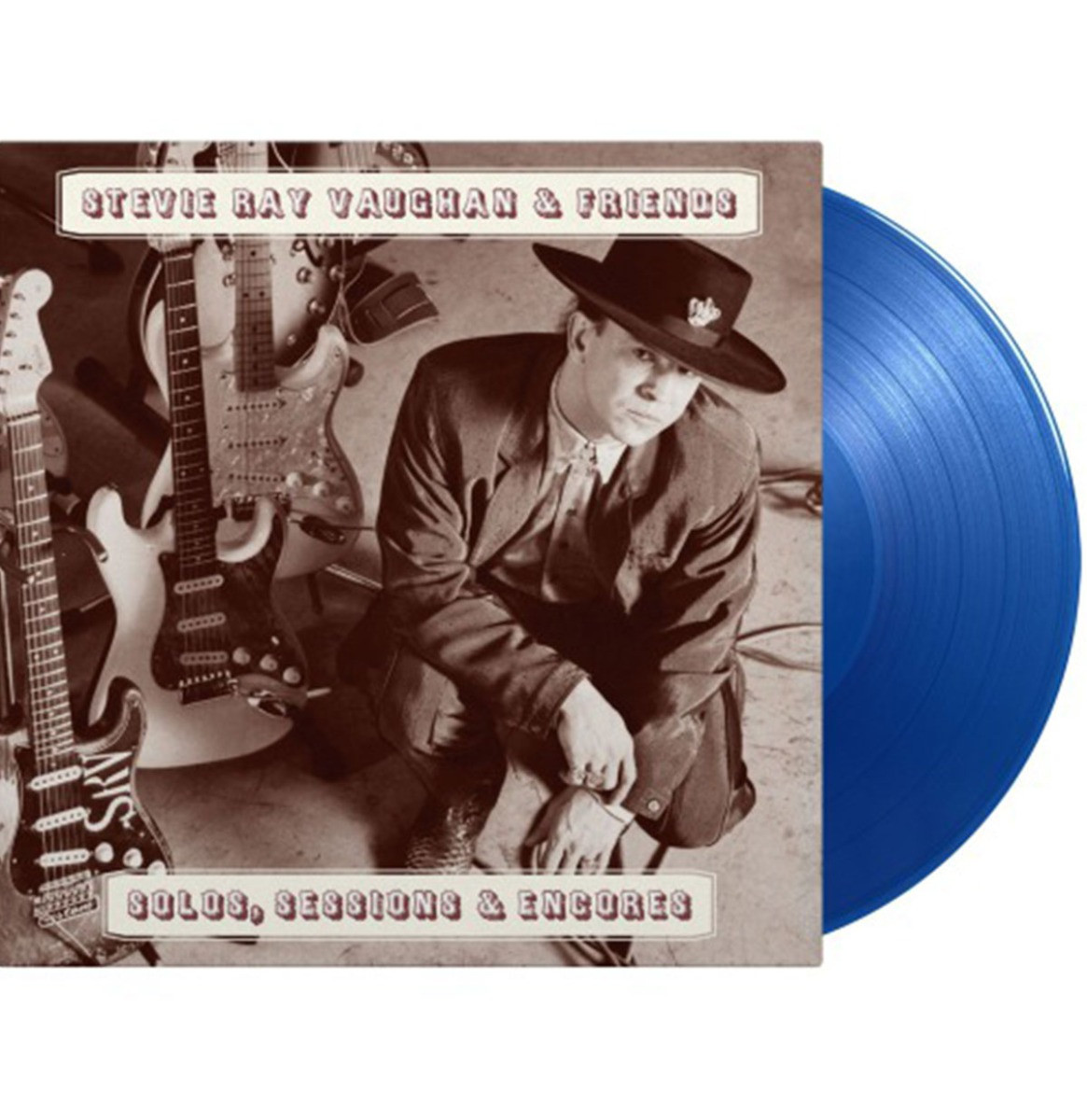 Stevie Ray Vaughan & Friends - Solos, Sessions & Encores (Gekleurd Vinyl) 2LP